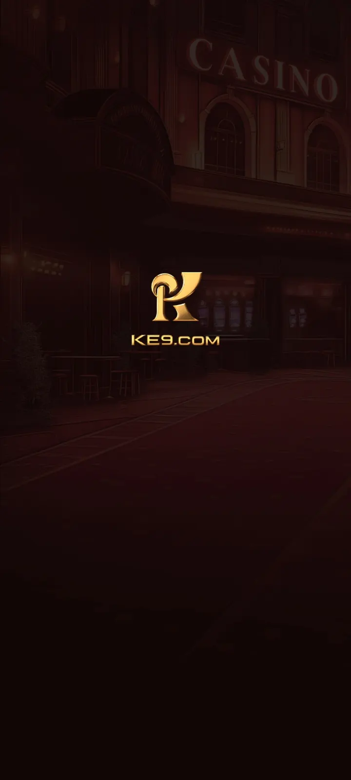 KE9 splash screen screenshot